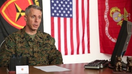Sgt. Maj. Dennis Bradley prepares to take over as 3rd Marine Division sergeant major