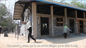 Cobra Gold 18: Officials Attend The Thungsorhongsa  School Multi-Purpose Building Dedication Ceremony.