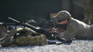 83rd ERQS Pararescuemen Conduct Weapons training in Afghanistan