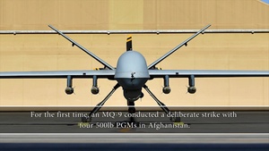 MQ-9 Reaper performs a historic multirole mission