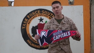 Capt. Nate Lowry NHL Stadium Series Shout-out