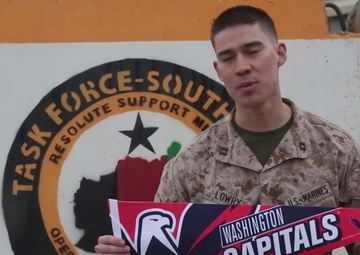 Capt. Nate Lowry NHL Stadium Series Shout-out