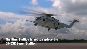 CH-53K King Stallion lifts JLTV