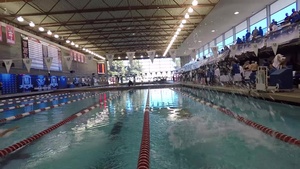 Air Force Wounded Warrior Trials Swimming Competition.