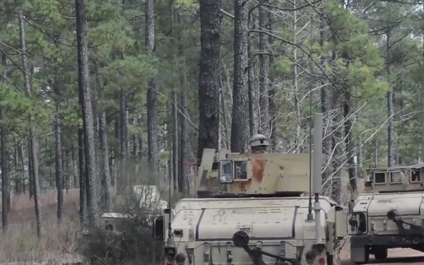 Civil affairs road convoy at JRTC B-roll