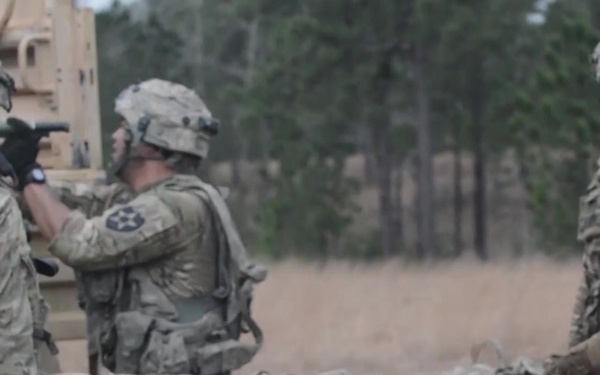 2nd ID fights red air at JRTC B-roll