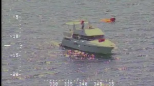 Coast Guard Rescues 2 After Boat Floods West of Hudson, Florida