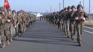 MCAS Iwakuni service members conduct Frozen Chosin team-building exercise (B-Roll)