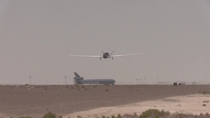 RQ-4 Global Hawk landing 1
