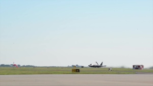 F-22 Takes Off