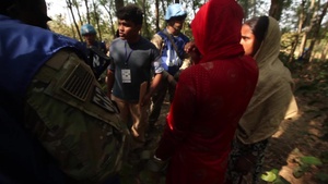 Patrol Training During Exercise Shanti Doot