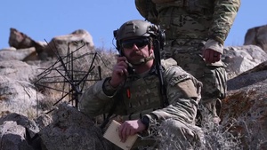 JTAC training at Fort Irwin National Training Center