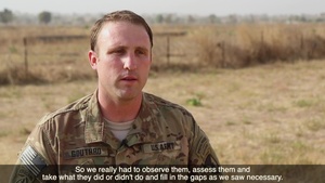 U.S. Army Trains Nigerian Infantry