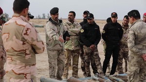 Iraqi Students at the Bomb Disposal School