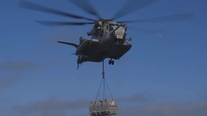 Marines and Sailors with the ARG/MEU conduct a RAS