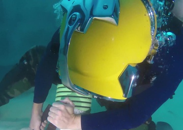 DPAA Underwater Recovery Team Searches For Missing WWII Aviators in Palau