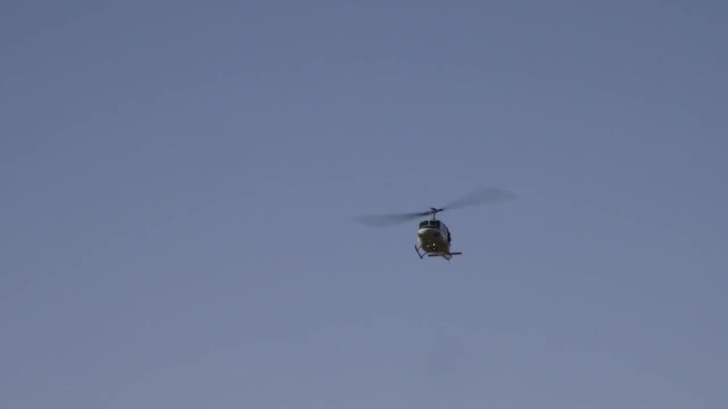 UH-1N Iroquois in flight 2