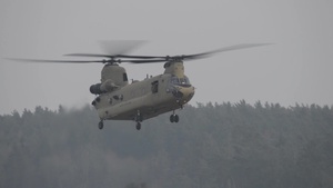 CH-47 Chinook Helicopter Maintenance Test Flight