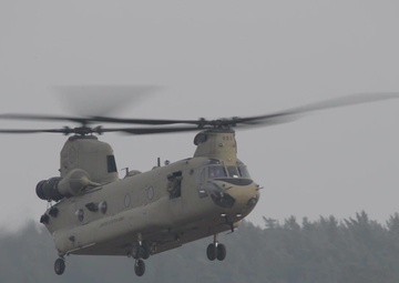 CH-47 Chinook Helicopter Maintenance Test Flight