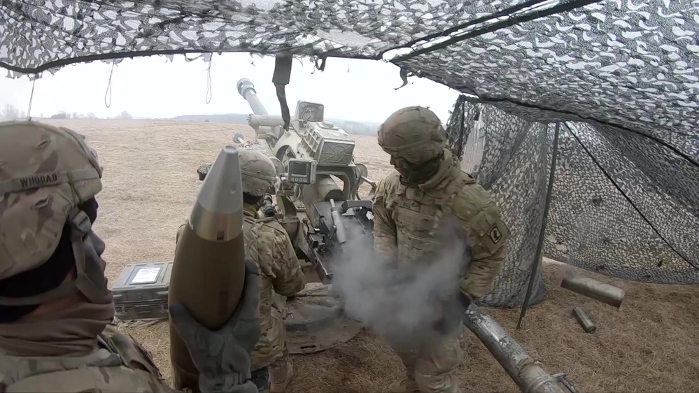 DVIDS - Video - Dynamic Front Howitzer SLOW MOTION B-Roll Package