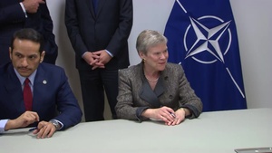 Visit to NATO by the Emir of the State of Qatar