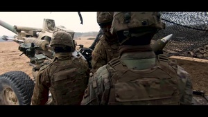 Dynamic Front 173rd Artillery Live Fire