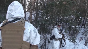 Vermont and Alaska Infantry Training At Arctic Eagle 2018