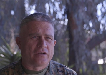 Lt. Col. Dennis L. Hager II: First female Marines arrive to SOI-West