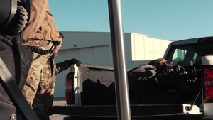 Emerald Warrior 18: Airmen Unload C-130