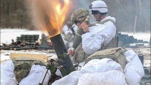 3rd Squadron, 71st Cavalry Regiment Mortar Live-Fire Exercise