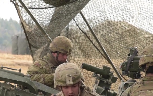 Dynamic Front 18 - 2nd Cavalry Regiment Fires Howitzer