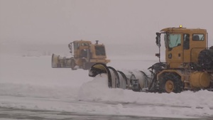 Iowa Air Guard Civil Engineers tackle March snow