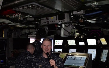 PCU Colorado (SSN 788) Sailors Gives a Shout to Their Namesake State Colorado