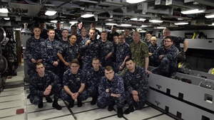 PCU Colorado (SSN 788) Sailors Gives a Shout to Their Namesake State Colorado