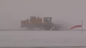 Iowa Air Guard Civil Engineers clear March snow