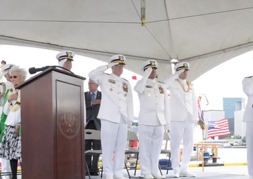 B-roll: Coast Guard commissions Hawaii's second Sentinel-class cutter