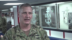 Gen. Scaparrotti visits the USS Mount Whitney for Juniper Cobra 18