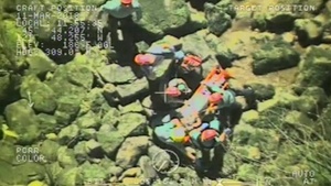 Coast Guard, Locals Respond to Injured Hiker in Carson, Wash.