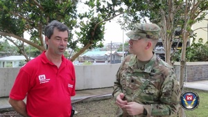 LTC Jones and Tim Wilder send greetings from Puerto Rico