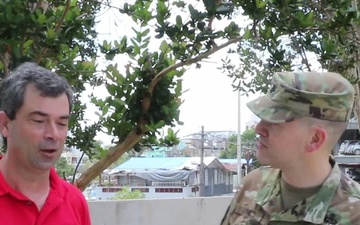 LTC Jones and Tim Wilder send greetings from Puerto Rico