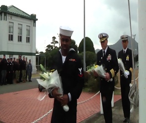 Navy Observes Great Tohoku Earthquake with Japanese Allies