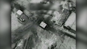 U.S. Artillery Strike on a Taliban Narcotics Production Facility in Helmand Province
