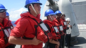 USS Antietam Conducts RAS