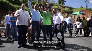 Barranquitas Inaugurates Bridge Opening On PR-152