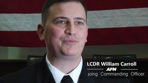 USS Warrior (MCM 10) Change of Command Ceremony