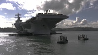Nimitz docking