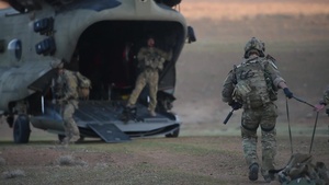 83rd ERQS pararescuemen conduct personal recovery training in Afghanistan