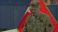 Task Force Spartan Transfer of Authority Ceremony