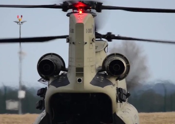 Routine Training Day at Katterbach Army Airfield
