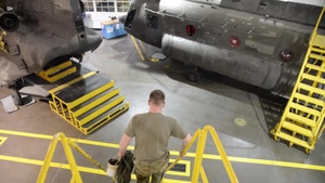 Chinook helicopter Advanced Individual Training school at Fort Eustis